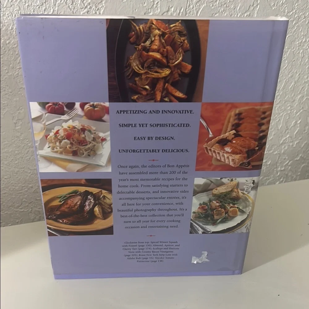 the flavor Bon Appétit 2005 Cookbook hard cover